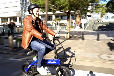 グラフィット、折りたたみハイブリッドバイクをフルモデルチェンジ…走行性能や利便性向上 画像