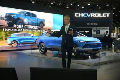 シボレーのSUV『エクイノックス』に初のEV、航続450km…デトロイトモーターショー2022 画像